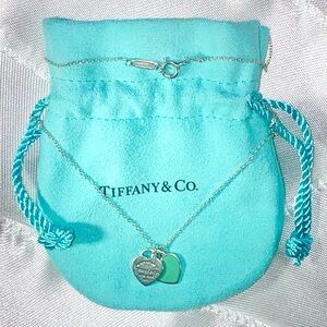 Tiffany & Co. Silver Heart Necklace